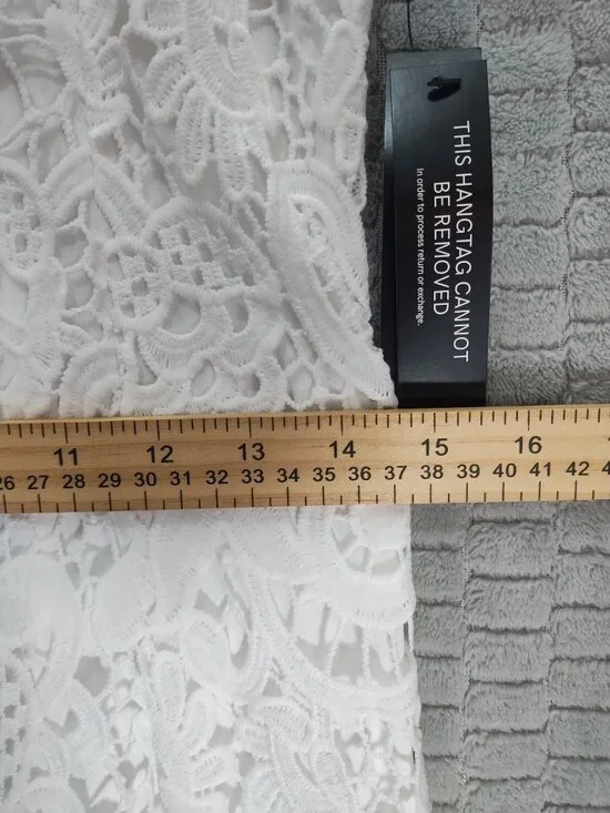 Venus Eyelet Mermaid Sleeveless Maxi Dress-Sz 8 - Picture 10 of 12